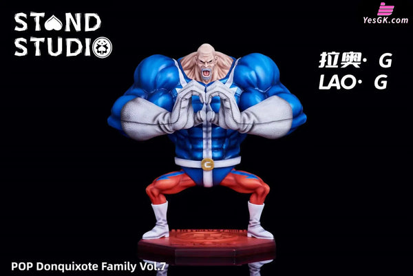 One Piece POP Donquixote Family #7 Lao G Jio Ken Form POP GK Statue - Stand Studio [In-Stock] - Full Payment - One Piece