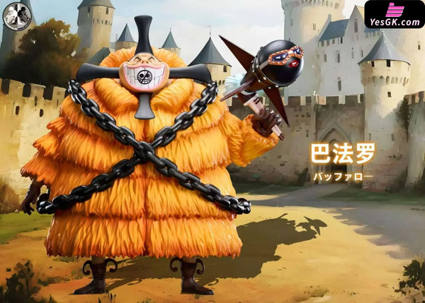 One Piece Donquixote Pirates #7~#9 Buffalo & Baby-5 & Senor 1/6 GK Statue - Clone Studio [Pre-Order] Deposit / Buffalo