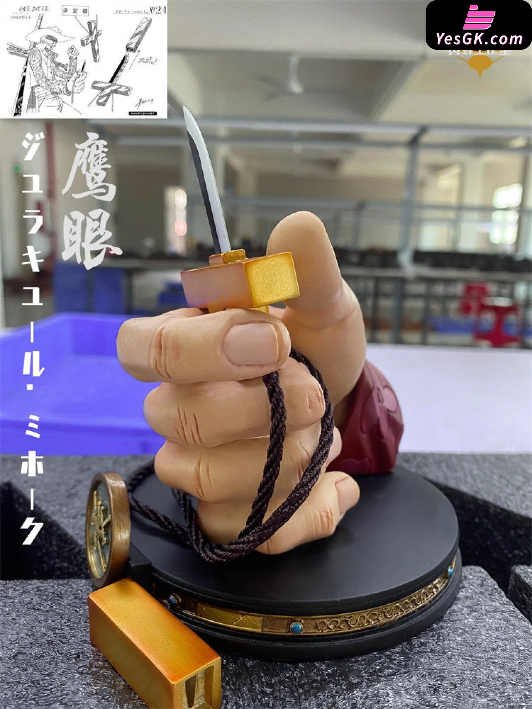 One Piece Dracule Mihawk Hand Resin Statue - Wasp Studio [Pre-Order Closed]