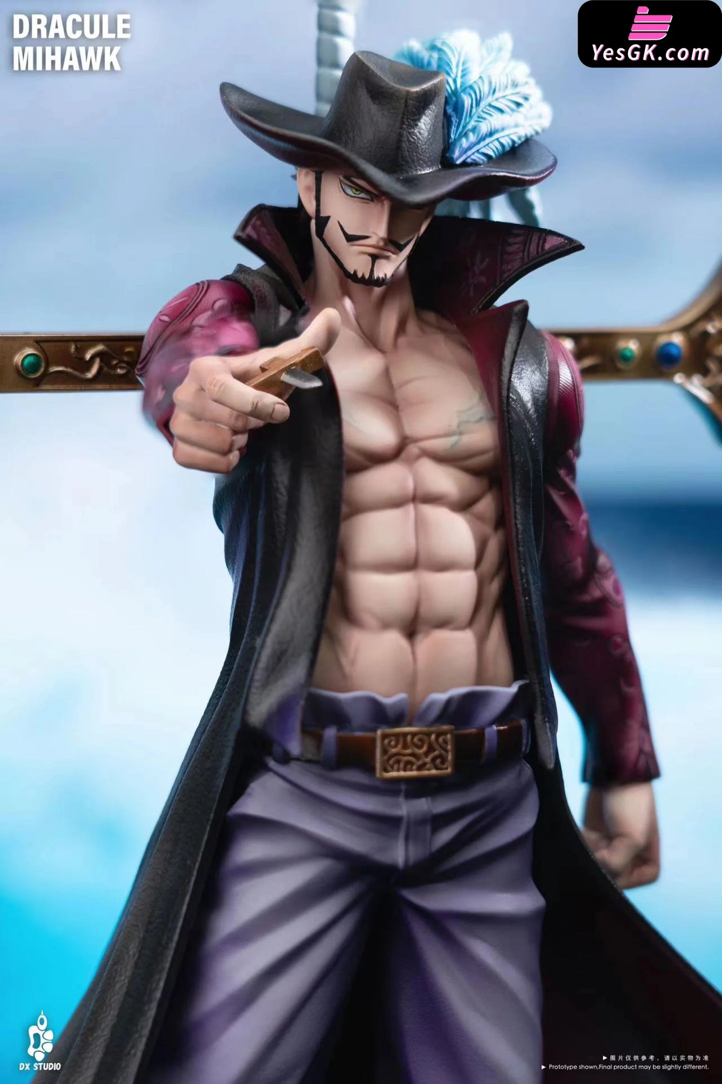 One Piece Dracule Mihawk Resin Statue - Dx Studio [Pre-Order] Deposit / Regular B Pop