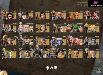 One Piece East Blue Sea Series Koushirou & Merry GK Statue - YZ Studio [In-Stock] One Piece