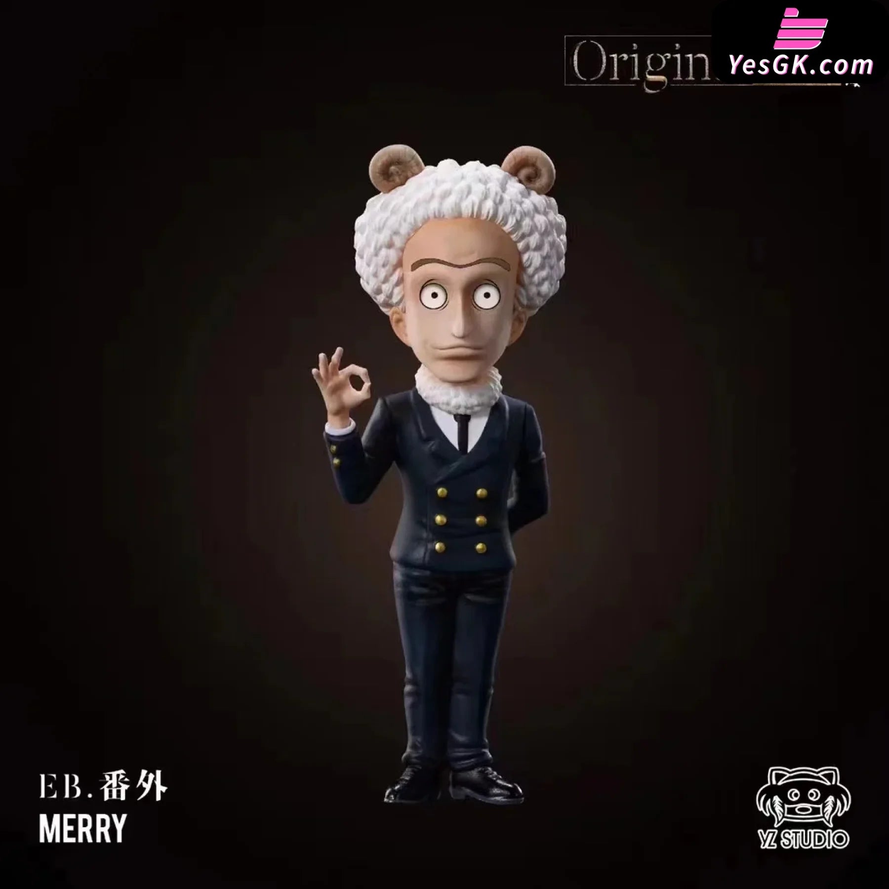 Mer Ry Add One Piece East Blue Sea Series Koushirou & Merry GK Statue - YZ Studio ...