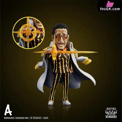 One Piece Egghead Arc #14 Borsalino GK Statue - YZ Studio [Pre-Order] Deposit / Black Color One Piece