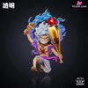 One Piece Egghead Arc #23 Baseball Nika Luffy GK Statue - YZ Studio [Pre-Order] Deposit / Transparent Color One Piece