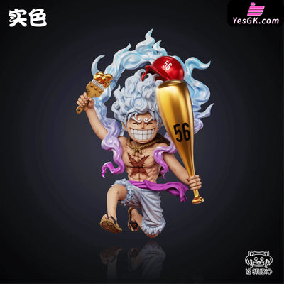 One Piece Egghead Arc #23 Baseball Nika Luffy GK Statue - YZ Studio [Pre-Order] Full Payment / Solid Color One Piece