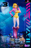 One Piece Egghead Island Cp0 Stussy Statue - Face Studio [Pre-Order] Deposit / Black Silk