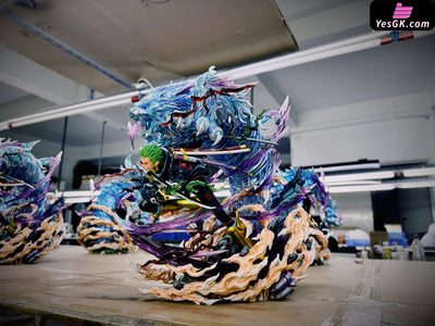 One Piece Egghead Three Sword Style Roronoa Zoro Resin Statue - ShowMaker & Old Time Studio [In-Stock] One Piece