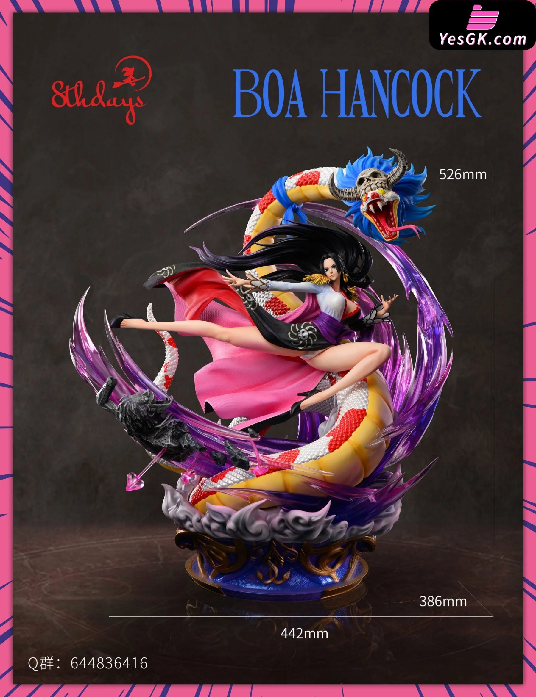 One Piece Empress Boa Hancock Statue - 8Thdays Studio [Pre-Order]