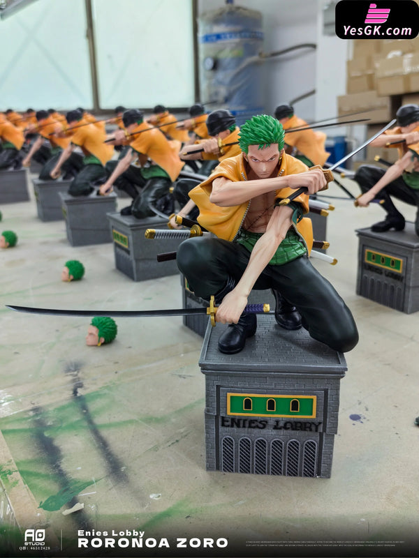 One Piece Enies Lobby Arc Roronoa Zoro GK Statue - AO Studio [In-Stock] One Piece