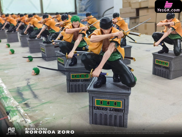One Piece Enies Lobby Arc Roronoa Zoro GK Statue - AO Studio [In-Stock] One Piece