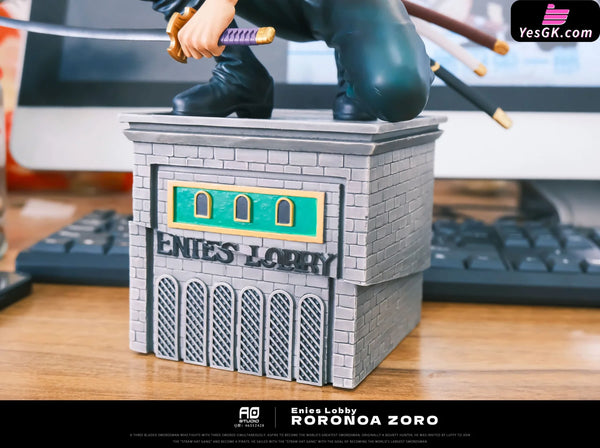 One Piece Enies Lobby Arc Roronoa Zoro GK Statue - AO Studio [Pre-Order] One Piece