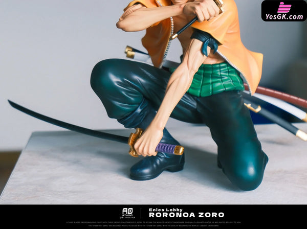 One Piece Enies Lobby Arc Roronoa Zoro GK Statue - AO Studio [Pre-Order] One Piece