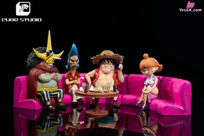 One Piece Fake Straw Hat Crew GK Statue - Cube Studio [In-Stock] Full Payment One Piece