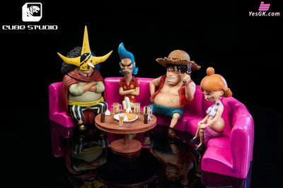 One Piece Fake Straw Hat Crew GK Statue - Cube Studio [In-Stock] Full Payment One Piece