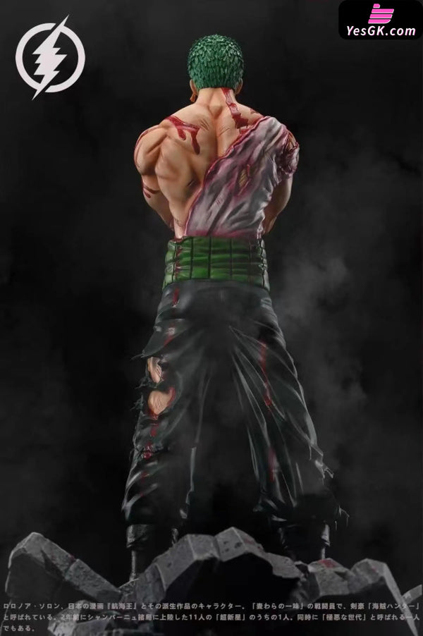One Piece Famous Scene Series #1 Bloody Roronoa Zoro 2.0 Resin Statue - Lightning Studio [Pre-Order]