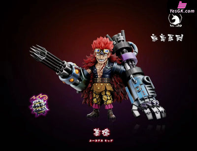 One Piece Fateful Duel Onigashima Arc 011 Eustass Kid GK Statue - MDS Studio [Pre-Order] One Piece