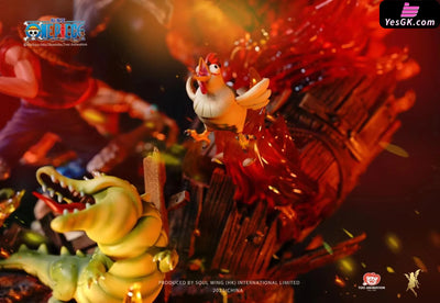 One Piece Fetters Monkey D. Luffy & Portgas Ace Sabo (Licensed) Statue - Soul Wing Studio