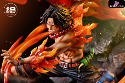 One Piece Fire Fist Ace & Fireball Ace GK Statue - T-H Studio [In-Stock] - One Piece