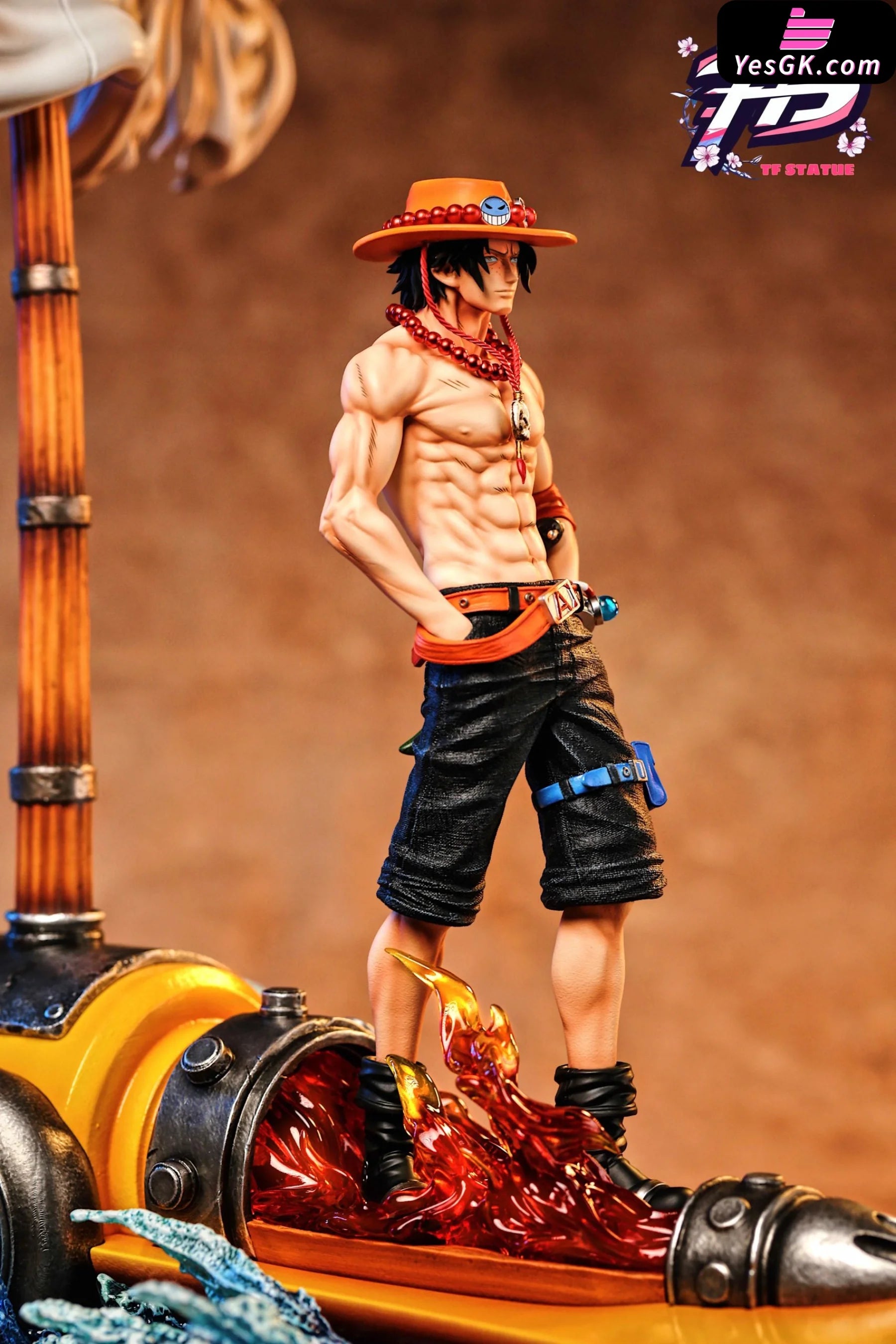 One Piece Firepower Ship Portgas D. Ace Resin Statue - Tf Statue Studio [Pre-Order]