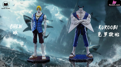 One Piece Fishman Series #3 Chew & Kuroobi GK Statue - Black Studio [Pre-Order] One Piece