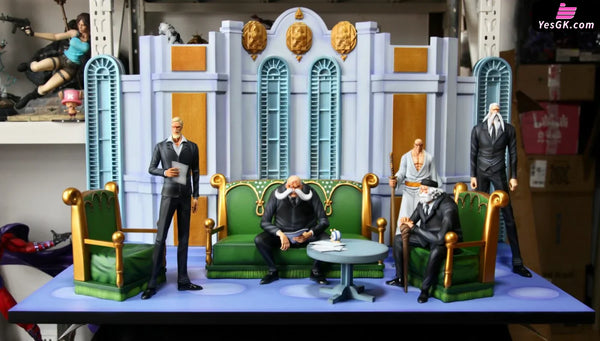 One Piece Five Elders GK Statue - New Century Studio [In-Stock] - Full Payment - One Piece