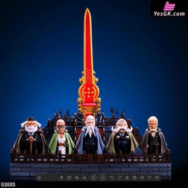 One Piece Five Elders Resin Statue - Dk Studio [Pre-Order]