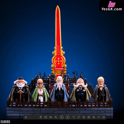 One Piece Five Elders Resin Statue - Dk Studio [Pre-Order]