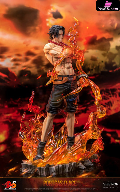 One Piece Flame Ace Goodbye Bust Statue - As Studio [Pre-Order] Deposit / Standard Version A
