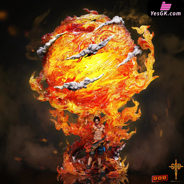 One Piece Flame Emperor Portgas D. Ace GK Statue - DOD Studio & GOD Studio [In-Stock] - Full Payment - One Piece