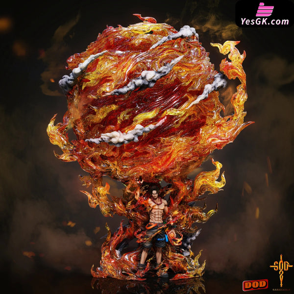 One Piece Flame Emperor Portgas D. Ace GK Statue - DOD Studio & GOD Studio [In-Stock] - Full Payment - One Piece