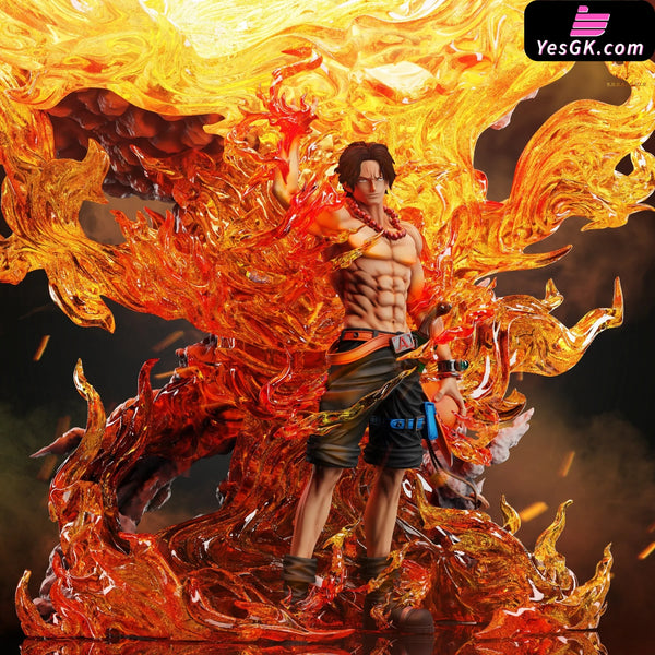 One Piece Flame Emperor Portgas D. Ace GK Statue - DOD Studio & GOD Studio [In-Stock] - Full Payment - One Piece