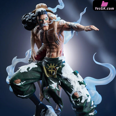 One Piece Flower Of Friendship Bentham And Luffy Resin Statue - Tiny Studio [Pre-Order]