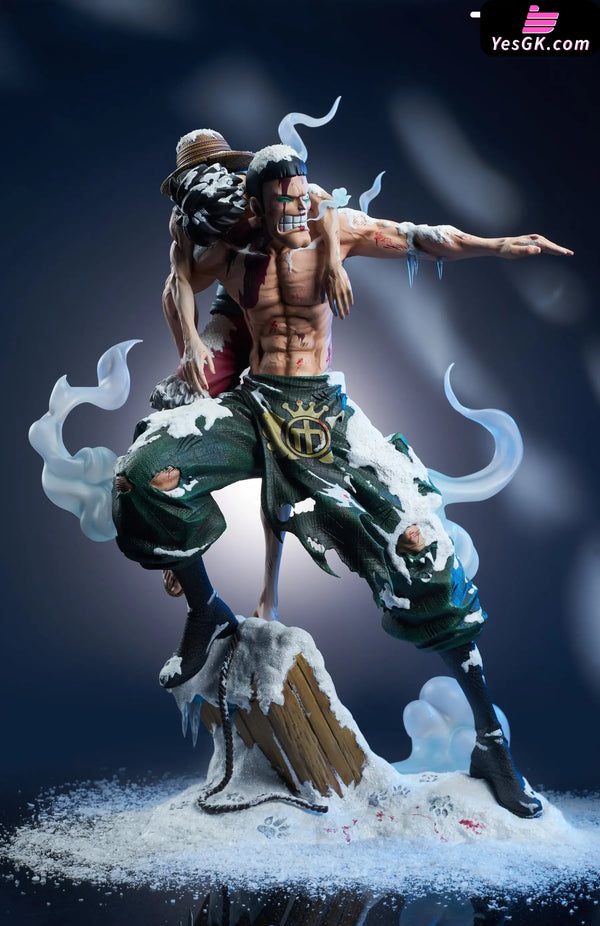 One Piece Flower Of Friendship Bentham And Luffy Resin Statue - Tiny Studio [Pre-Order]