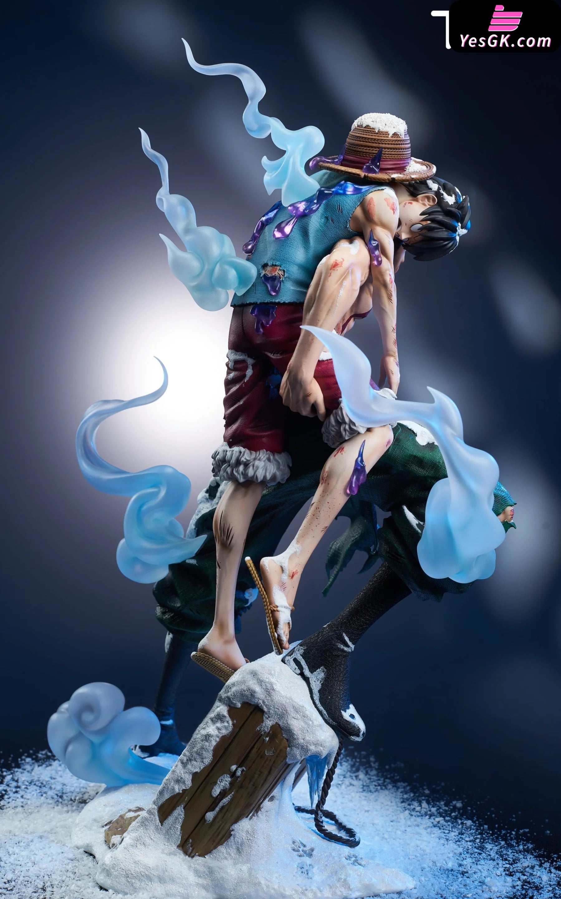 One piece cheap resin figures