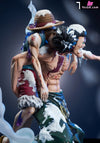 One Piece Flower Of Friendship Bentham And Luffy Resin Statue - Tiny Studio [Pre-Order]