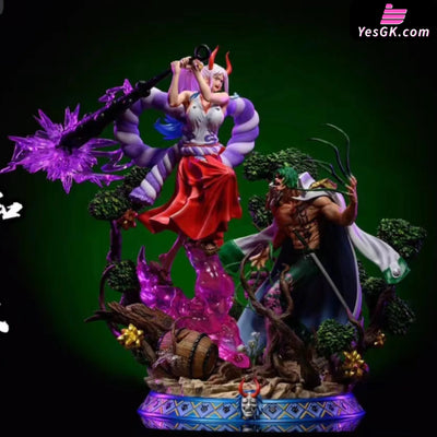 One Piece Forbidden Forest Arc Yamato vs Aramaki Statue - UNO Studio [Cancel Production] Full Payment / 1/6 Scale