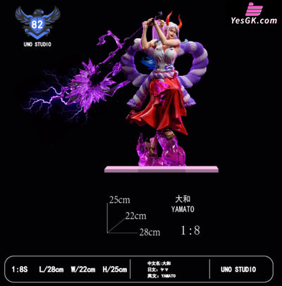 One Piece Forbidden Forest Arc Yamato vs Aramaki Statue - UNO Studio [Cancel Production] Full Payment / 1/6 Scale