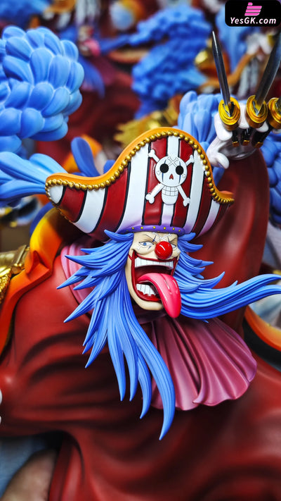 One Piece Four Emperors Buggy GK Statue Long Hu Studio [In Stock] One Piece
