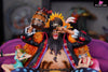 One Piece Four Emperors Seated Teach GK Statue - Tian Xie She Studio [In-Stock] - Full Payment - One Piece