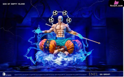 One Piece Four Emperors Sitting Enel Resin Statue - Bt Studio [In Stock]