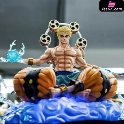 One Piece Four Emperors Sitting Enel Resin Statue - Bt Studio [In Stock]