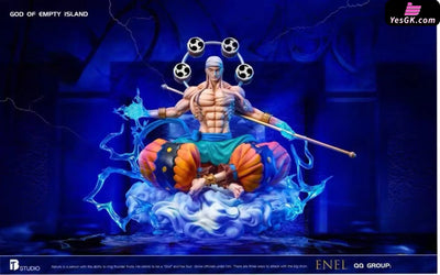 One Piece Four Emperors Sitting Enel Resin Statue - Bt Studio [In Stock]