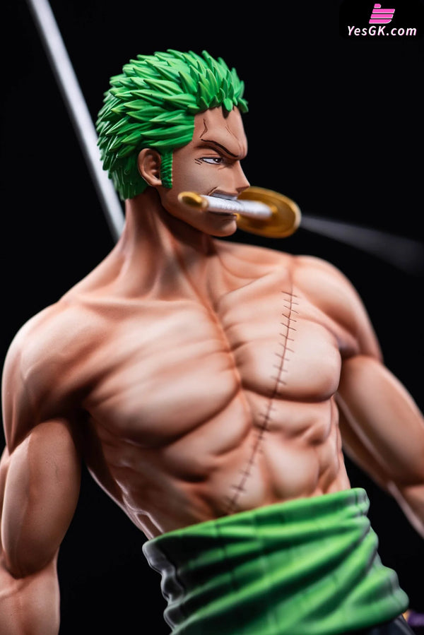 One Piece Four Sword Style Roronoa Zoro GK Statue - AN Studio [Pre-Order] One Piece