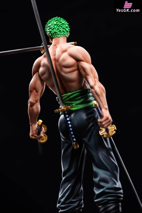 One Piece Four Sword Style Roronoa Zoro GK Statue - AN Studio [Pre-Order] One Piece