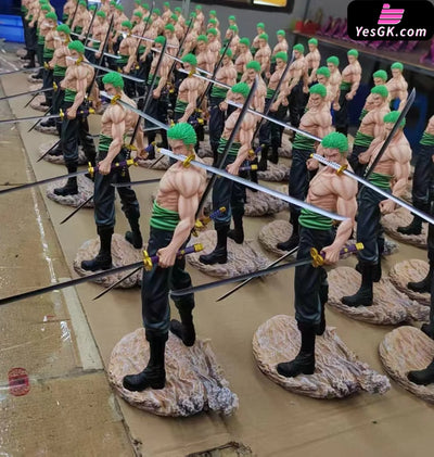 One Piece Four Sword Style Roronoa Zoro GK Statue - AN Studio [In-Stock] One Piece