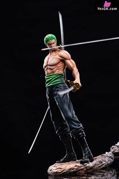 One Piece Four Sword Style Roronoa Zoro GK Statue - AN Studio [Pre-Order] Deposit One Piece