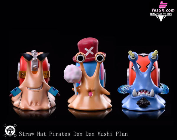 One Piece Franky Chopper Jinbe Transponder Snails GK Statue - Diamond Studio [In-Stock] - Full Payment - One Piece