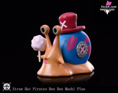 One Piece Franky Chopper Jinbe Transponder Snails GK Statue - Diamond Studio [In-Stock] - Full Payment - One Piece