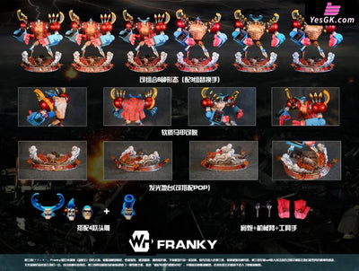One Piece Franky POP GK Statue - WH Studio [In-Stock] - Full Payment - One Piece