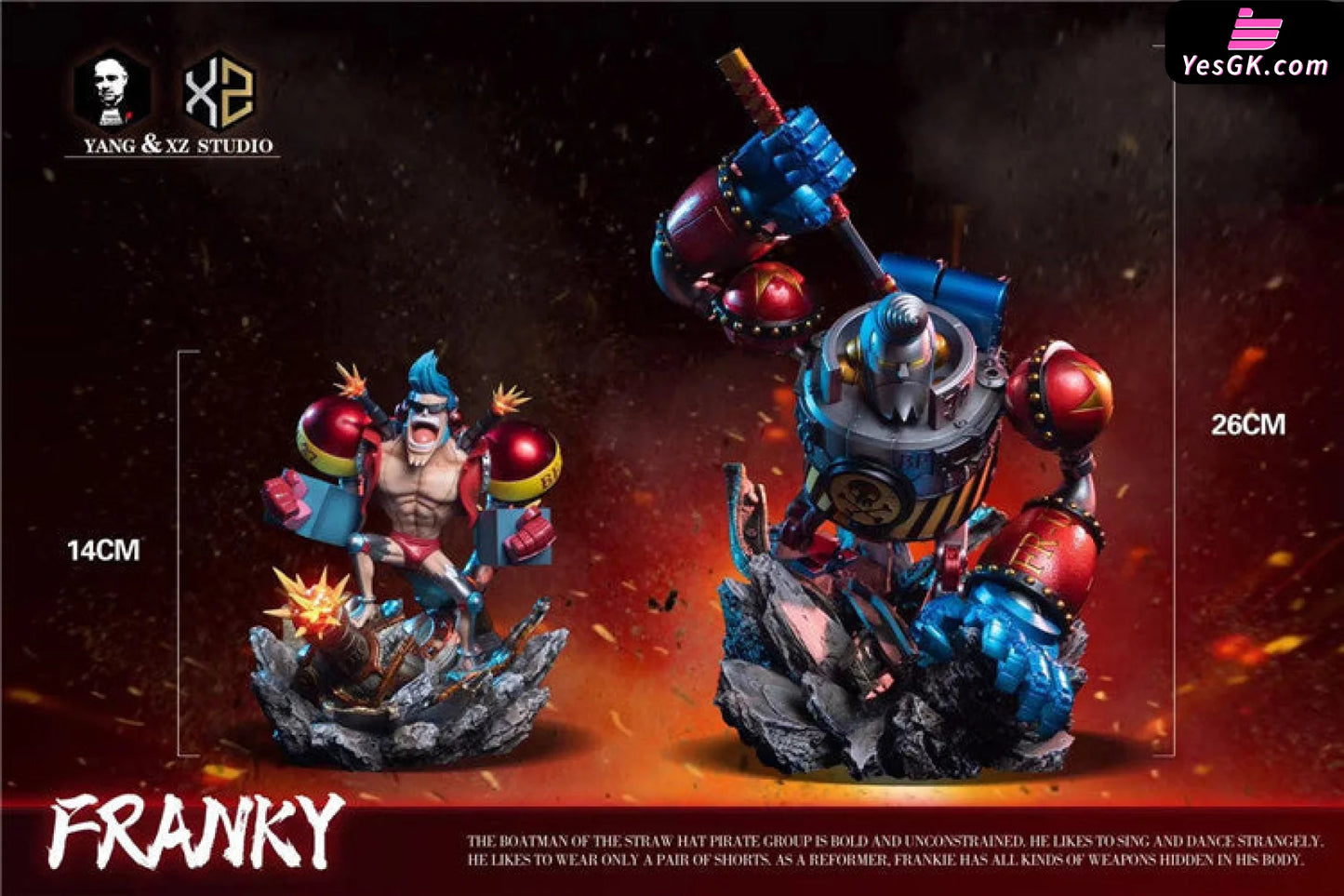 One Piece Franky Resin Statue - YANG & XZ Studio [Pre-Order]